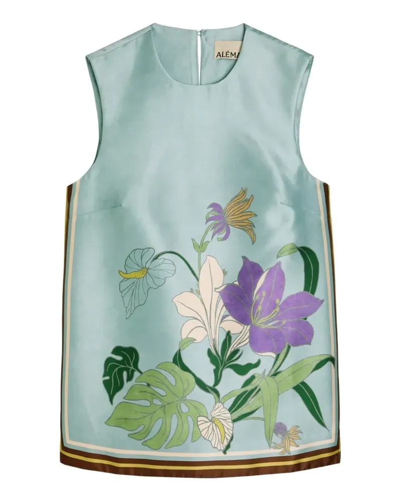 ALEMAIS Alfie floral top - Blau Blau