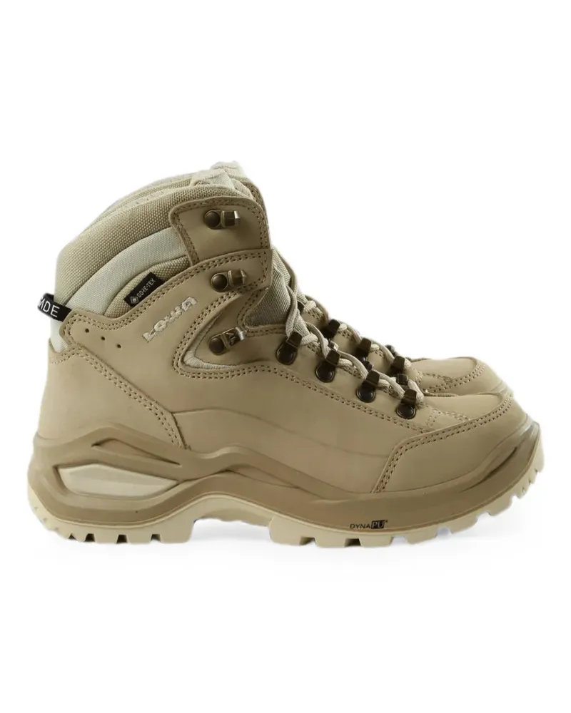 Lowa Renegade Evo GTX lace-up leather ankle boots - Nude Nude