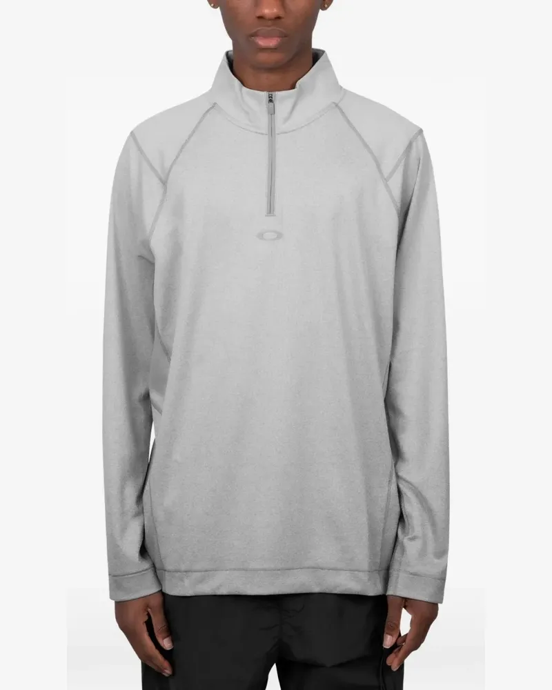 Oakley Sweatshirt mit Reißverschluss - Grau Grau