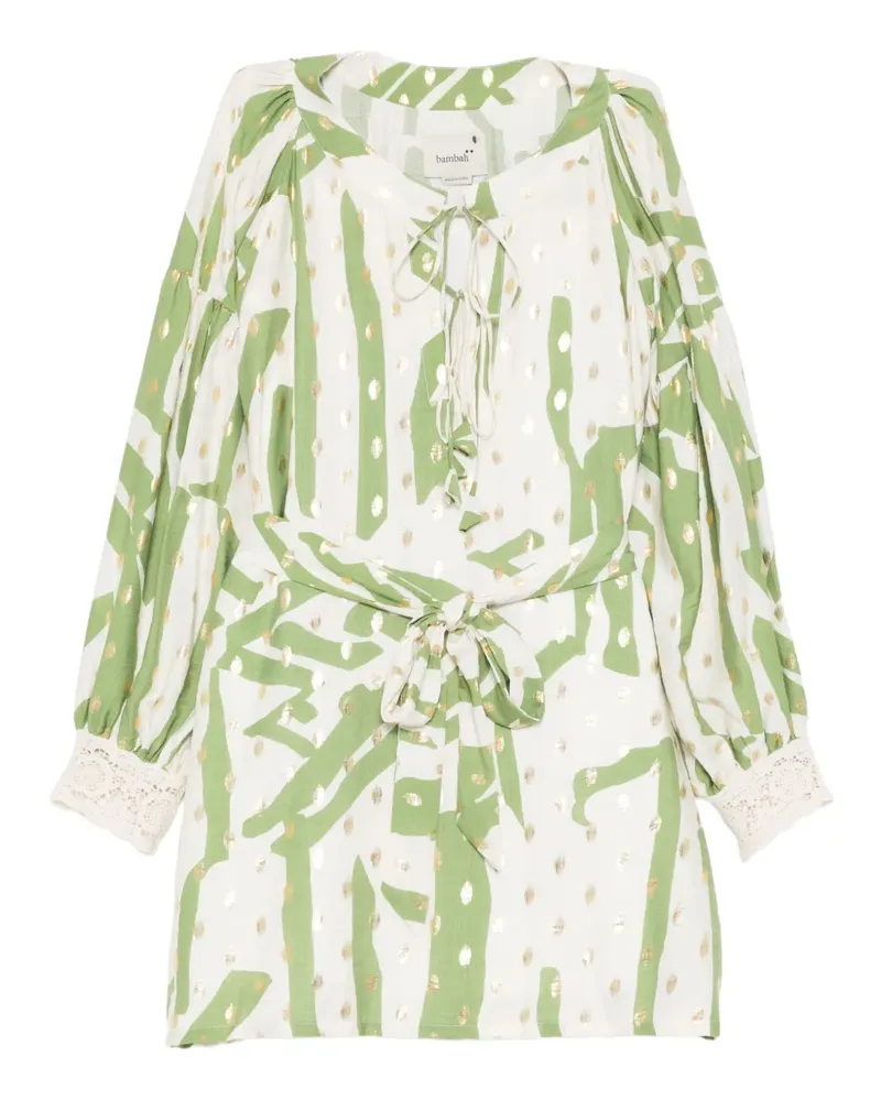 Bambah Bella Selva Kleid - Grün Grün