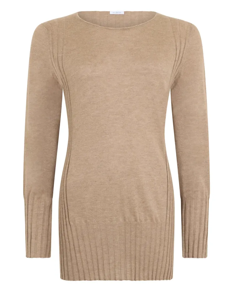 Malo ribbed top - Nude Nude