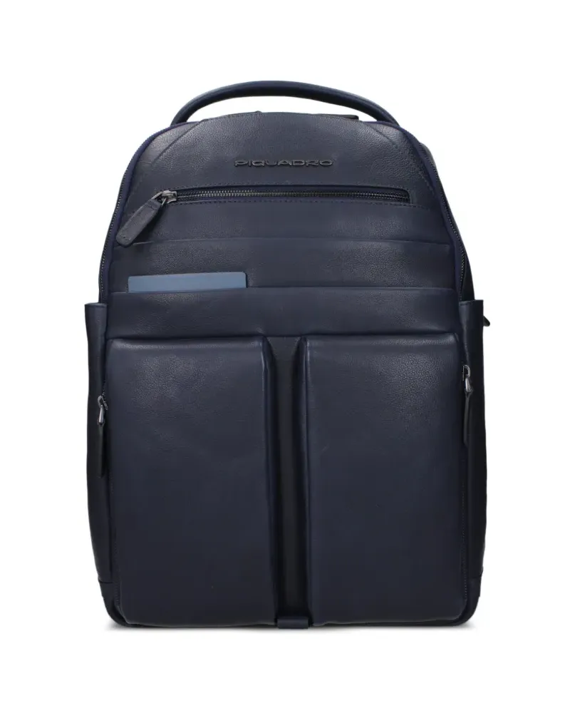 Piquadro PQBios Rucksack - Blau Blau