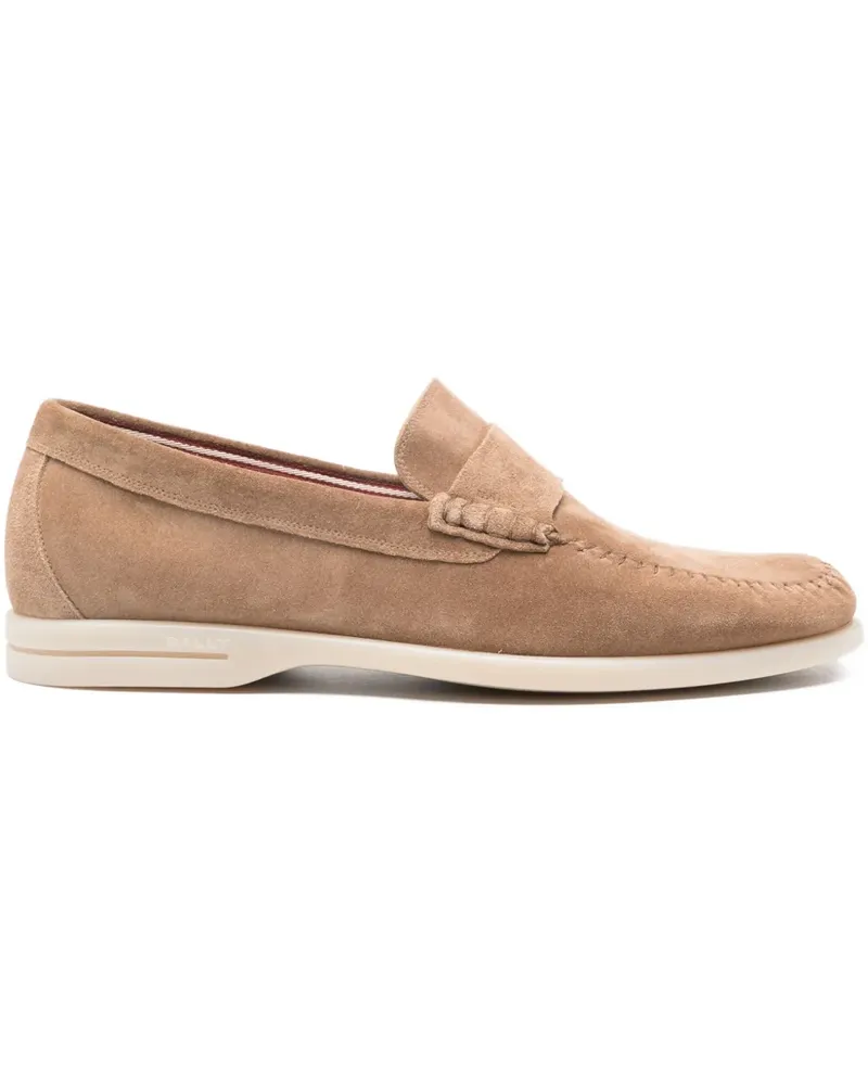Bally Loafer aus Wildleder - Braun Braun