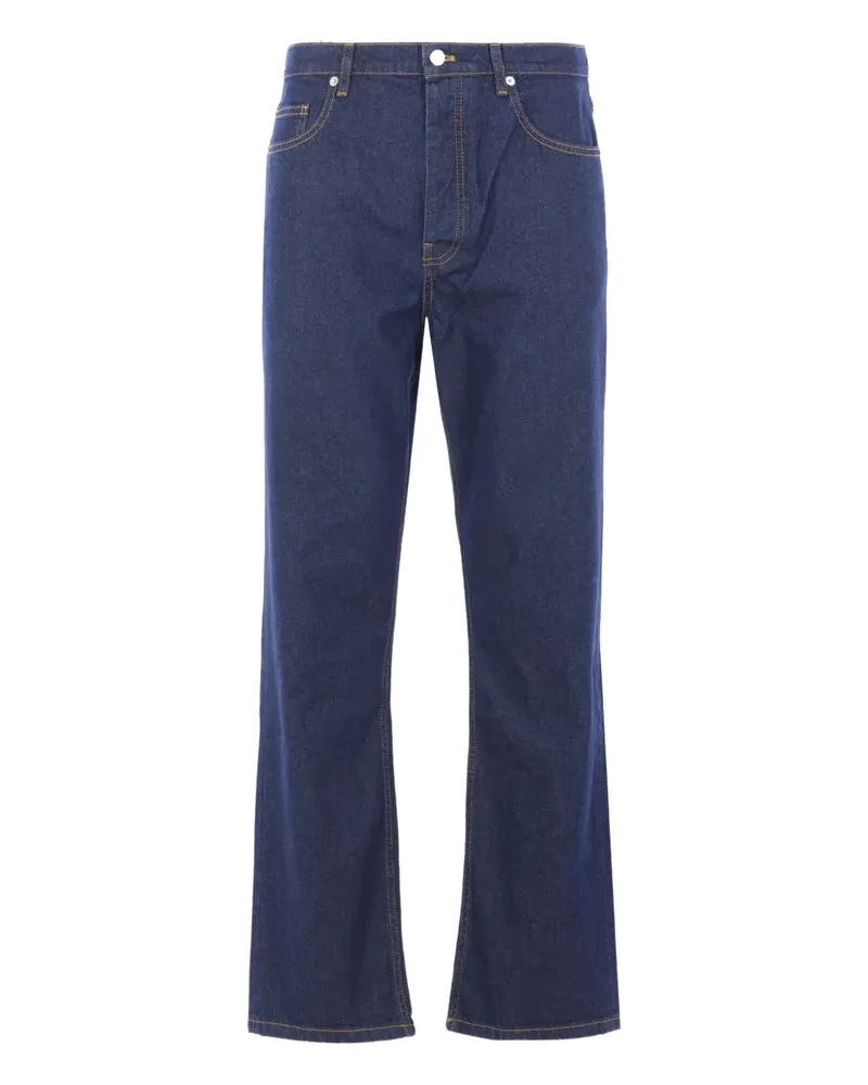 Kitsuné Five-Pocket-Jeans - Blau Blau