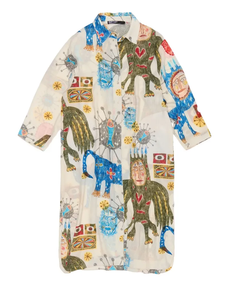 BIMBA Y LOLA Big Mask Kleid - Nude Nude