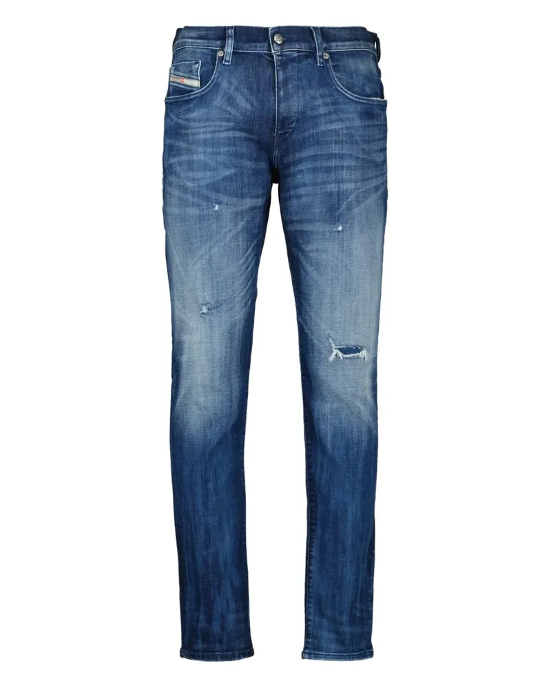 Diesel Ausgeblichene D-Strukt 2019 Jeans - Blau Blau