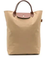 Longchamp Shopper mit Logo-Prägung Nude