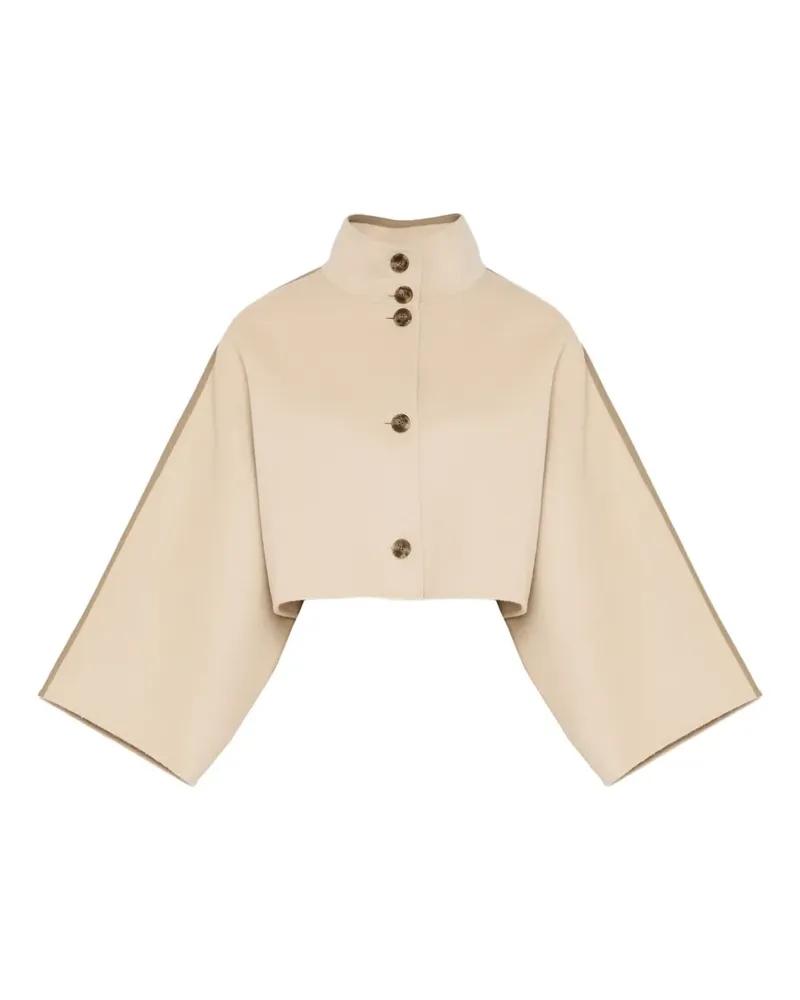 Yves Salomon Doppelseitige Jacke - Nude Nude