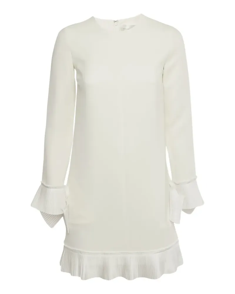 Victoria Beckham long-sleeves mini dress - Weiß Weiß