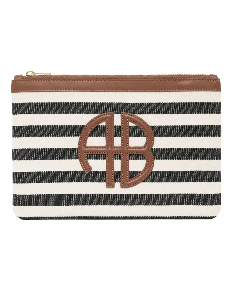 Anine Bing Lili Clutch - Schwarz Schwarz
