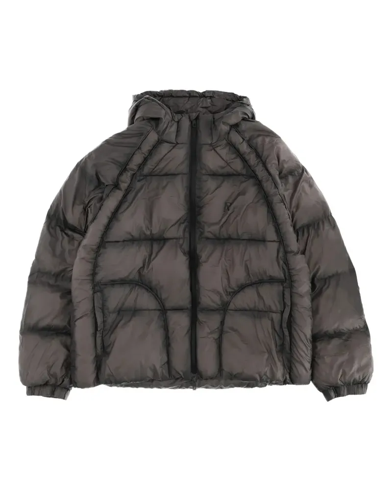 REPRESENT hooded puffer jacket - Schwarz Schwarz