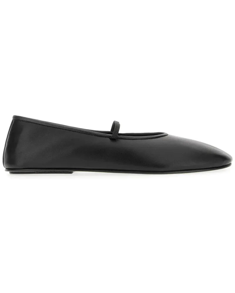 The Row Ballerinas mit Stretchdetail - Schwarz Schwarz