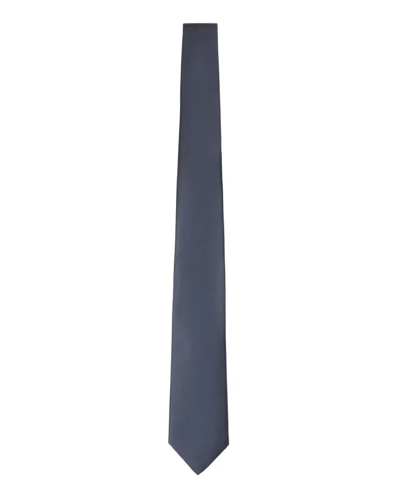 Canali Krawatte aus Seide - Blau Blau