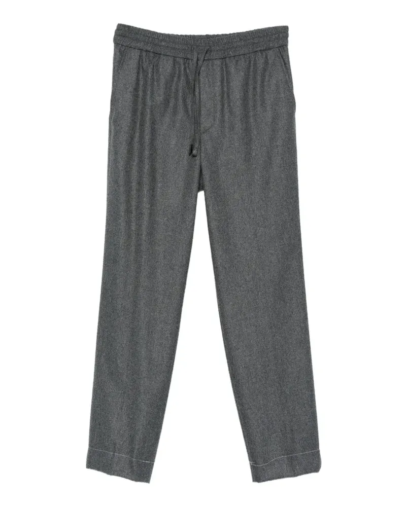 Brioni Asolo Hose mit elastischem Bund und Kordelzug - Grau Grau