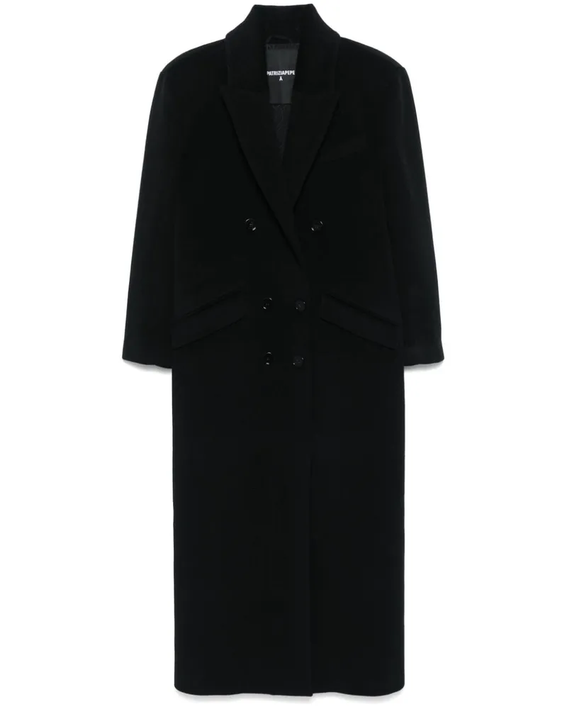 Patrizia Pepe Klassische Cabanjacke - Schwarz Schwarz