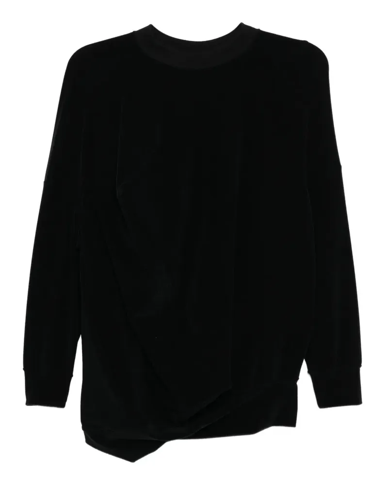 Junya Watanabe Asymmetrisches T-Shirt - Schwarz Schwarz
