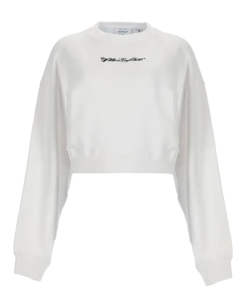 OFF-WHITE Langärmeliges Sweatshirt - Weiß Weiß
