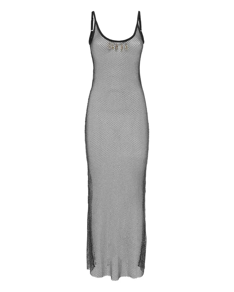 Philipp Plein Charms Crystal Kleid - Schwarz Schwarz