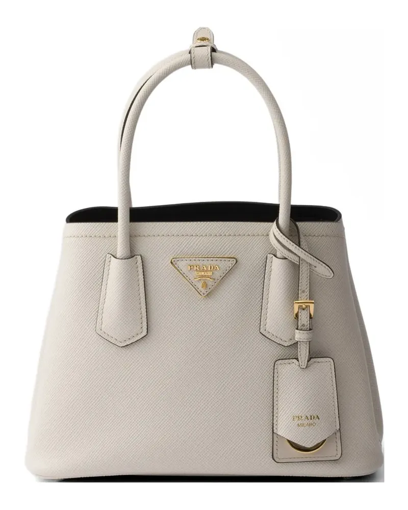Prada Double small Saffiano leather bag - Nude Nude