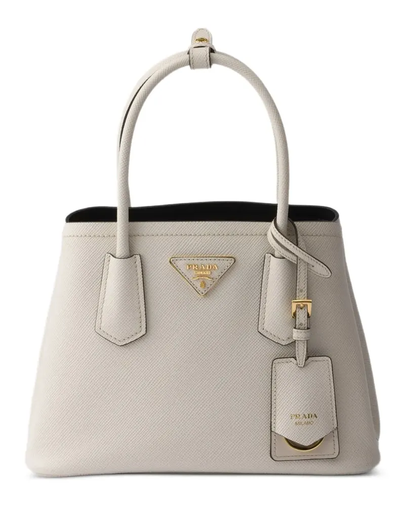 Prada Double small Saffiano leather bag - Nude Nude