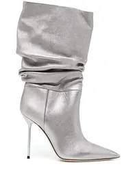 Paris Texas Stiefel 110mm Silber