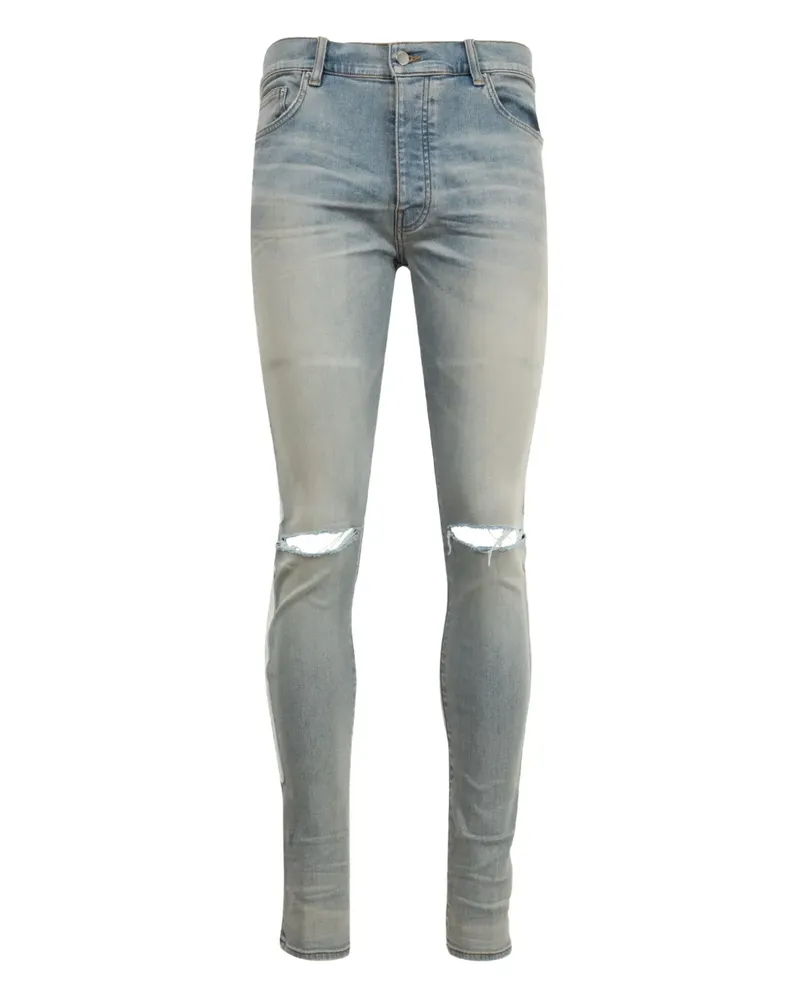Amiri Skinny-Jeans im Distressed-Look - Blau Blau