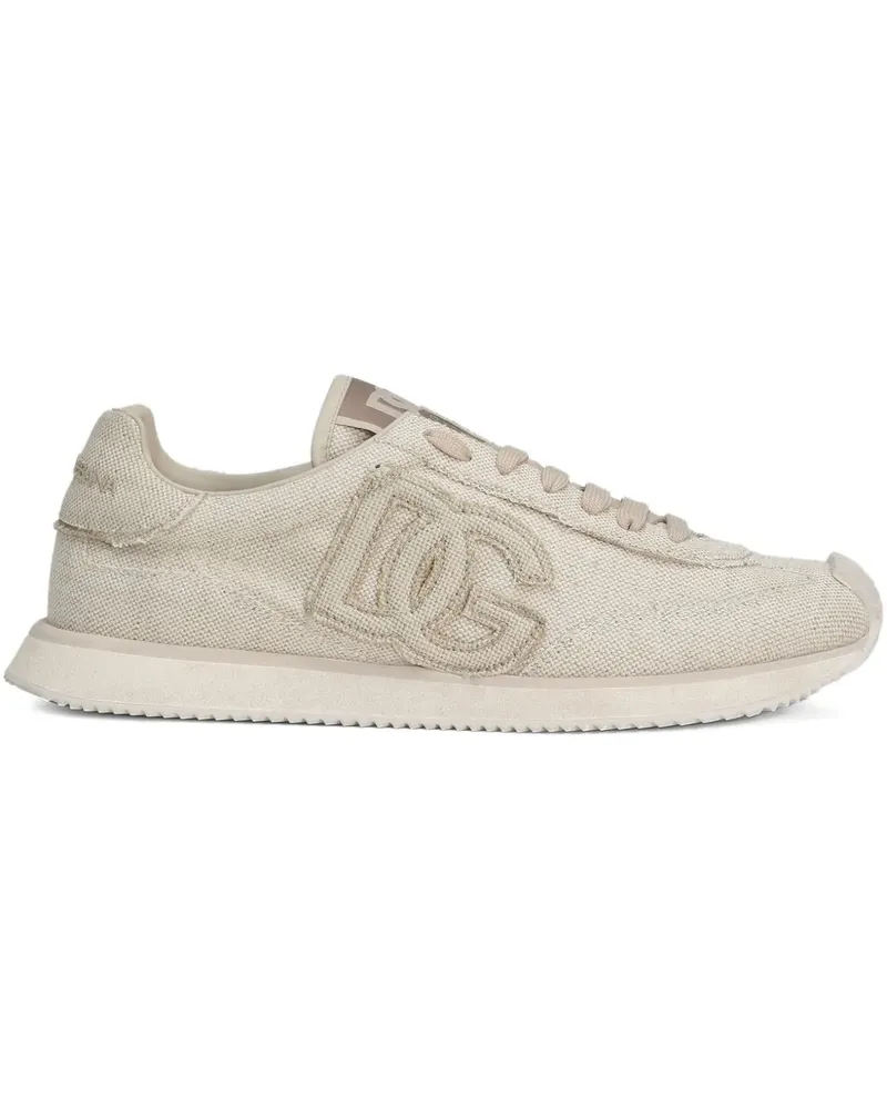 Dolce & Gabbana DG Cushion Sneakers - Nude Nude