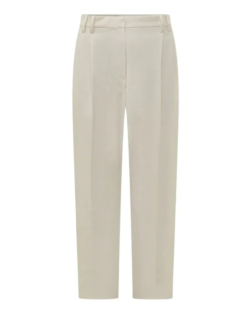 Brunello Cucinelli Klassische Bundfaltenhose - Nude Nude