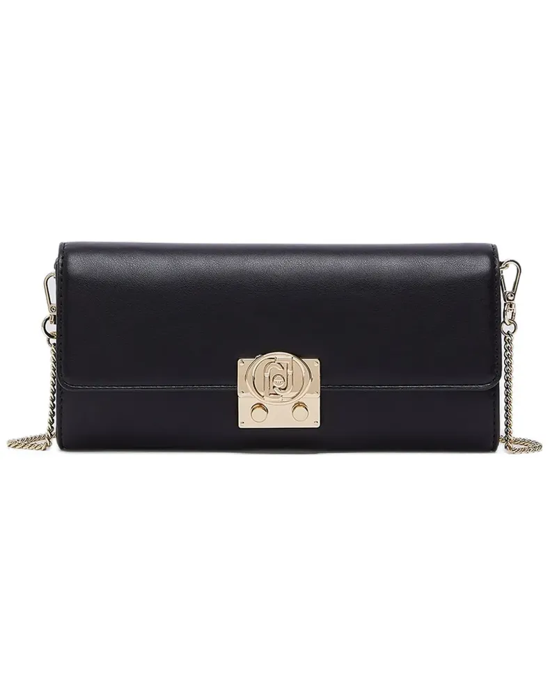 Liu Jo logo-motif medium pouch - Schwarz Schwarz