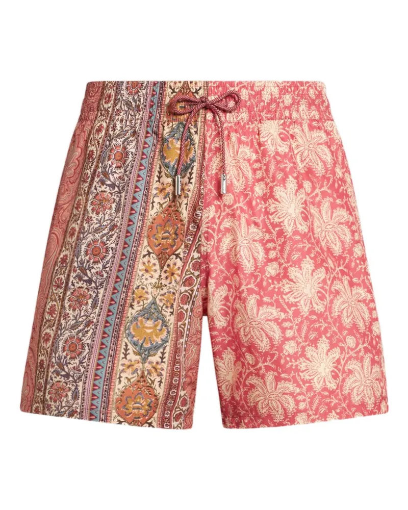 Etro Badeshorts mit abstraktem Muster - Nude Nude