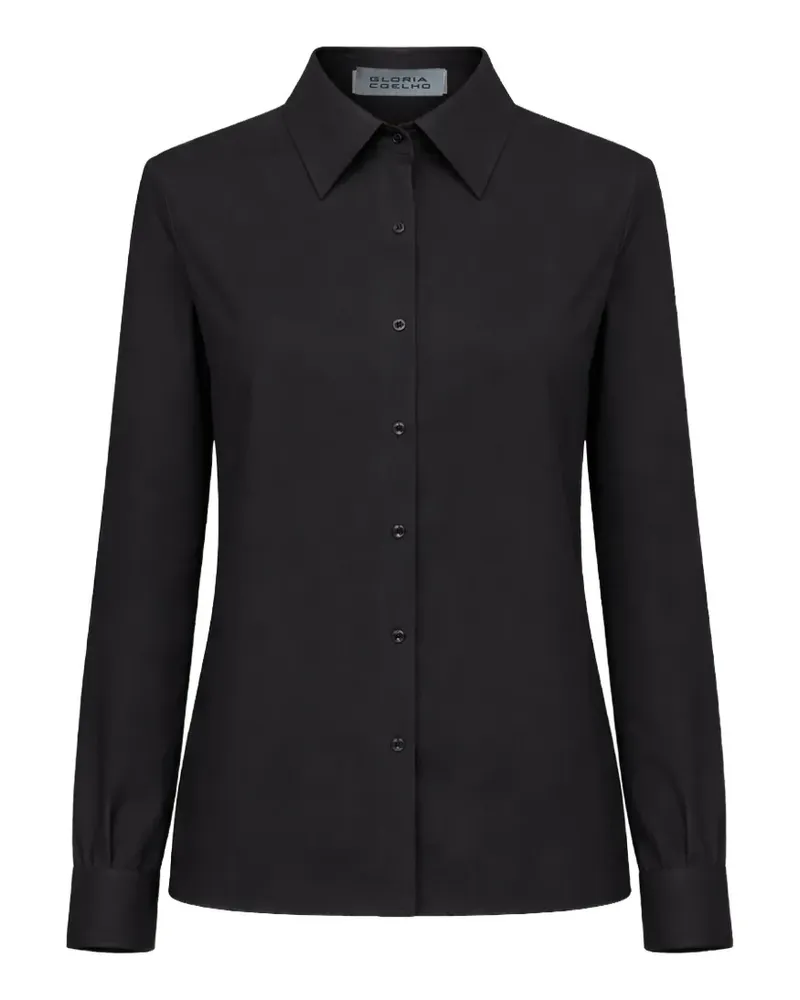 Gloria Coelho long sleeve shirt - Schwarz Schwarz