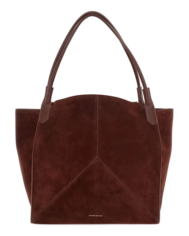 Victoria Beckham Shopper aus Wildleder - Braun Braun