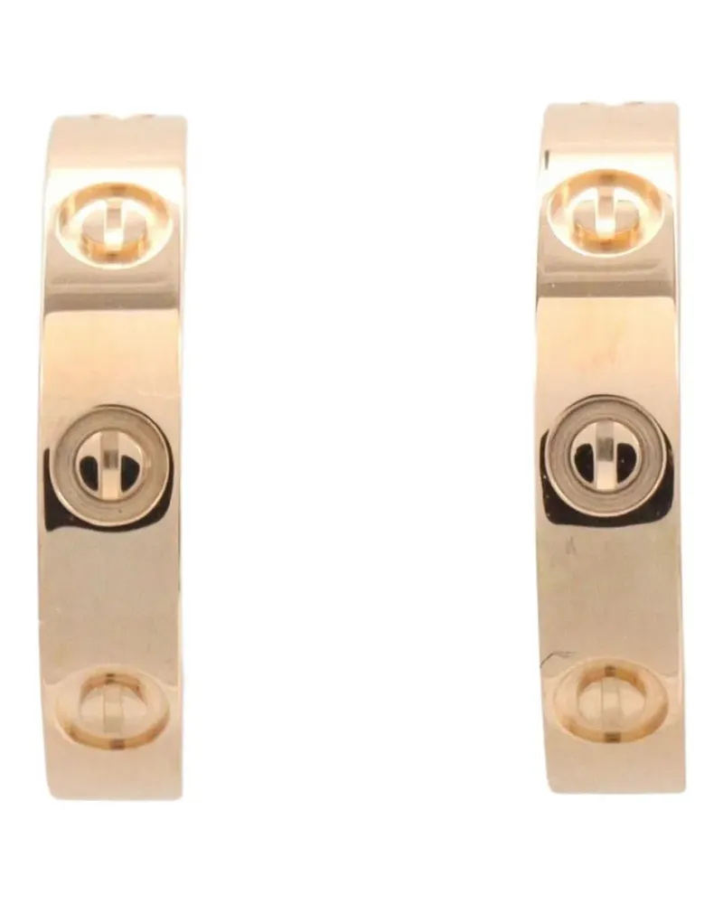 Cartier 2010s Love hoop earrings - Rosa Rosa