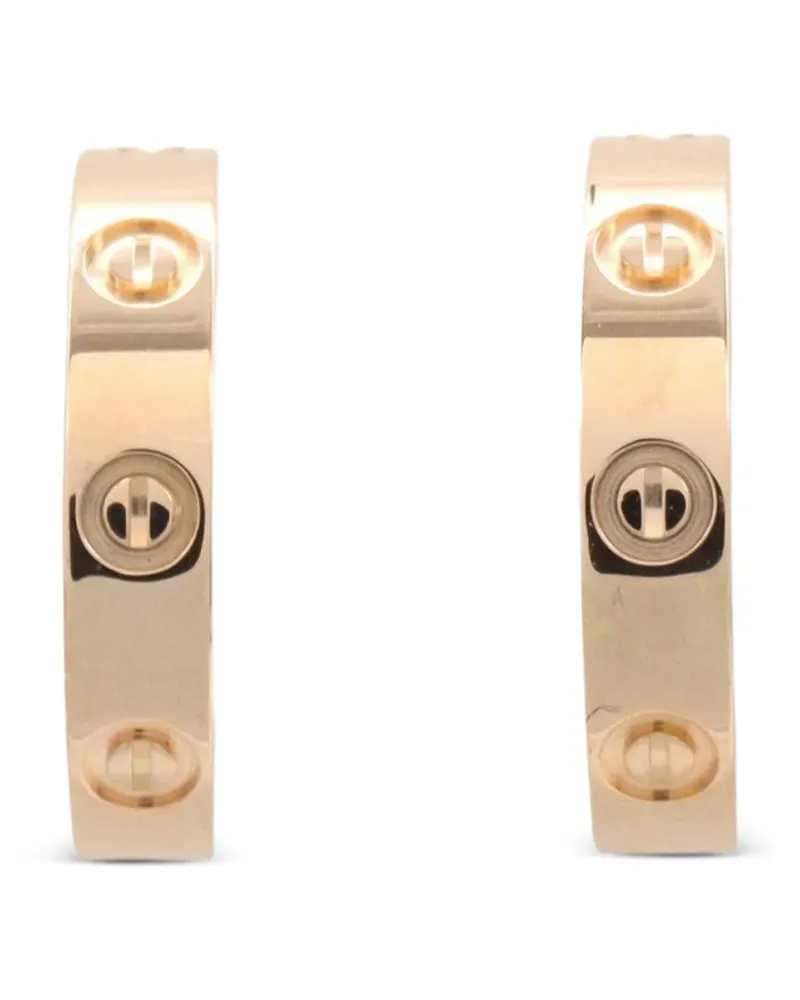 Cartier 2010s Love hoop earrings - Rosa Rosa
