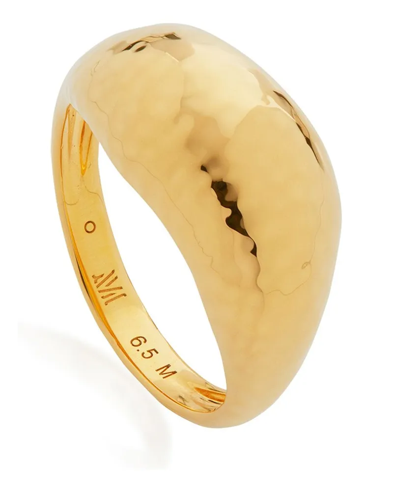 Monica Vinader Dea Domed Ring Gold