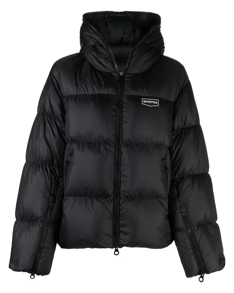 Duvetica Gefütterte Jacke - Schwarz Schwarz