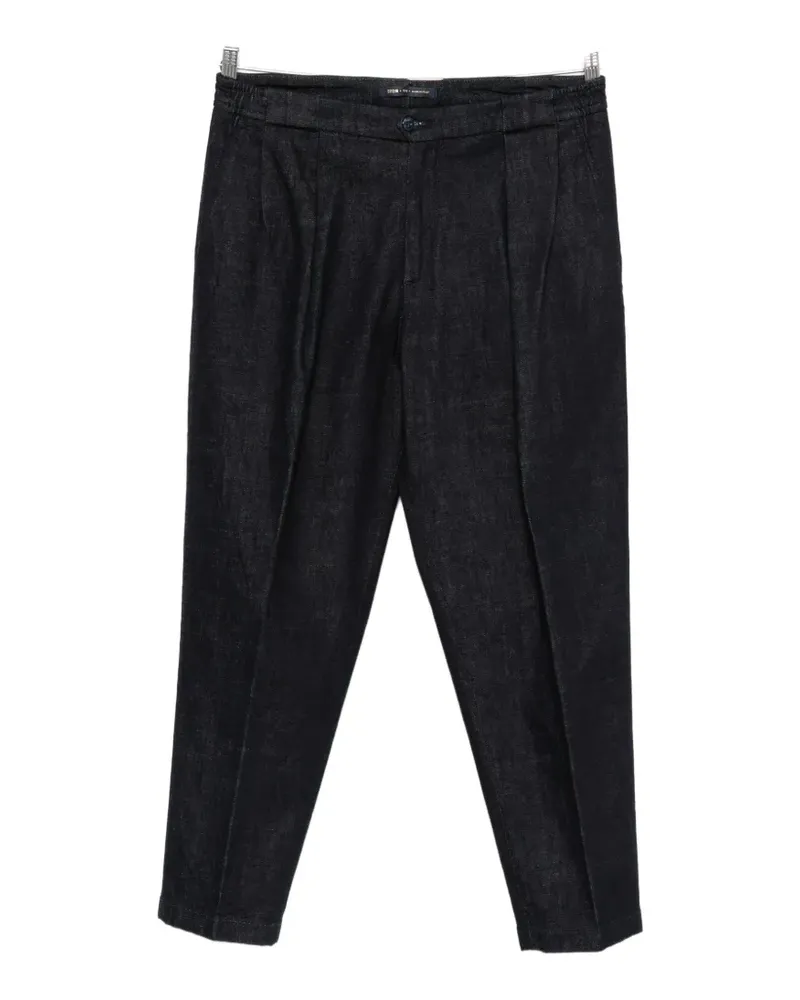 Briglia 1949 pleated tapered-leg jeans - Blau Blau