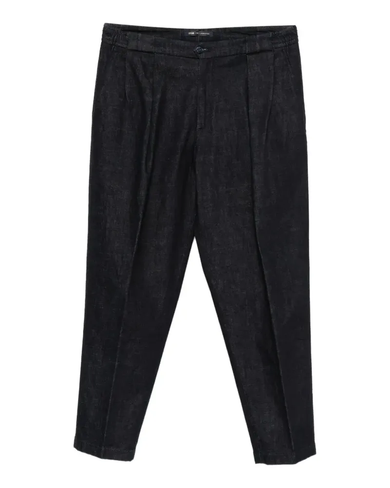 Briglia 1949 Tapered-Jeans mit Bundfalten - Blau Blau
