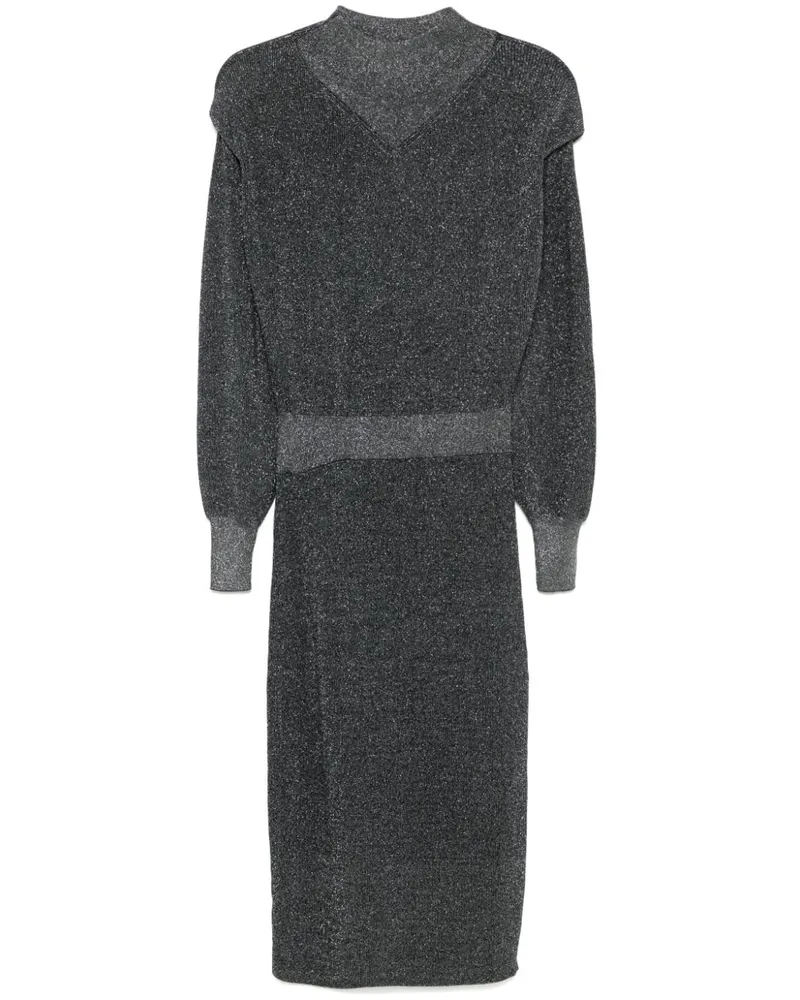 IRO Arista Kleid - Schwarz Schwarz
