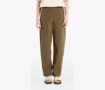 Sadide Hose mit Nahtdetail - Grün