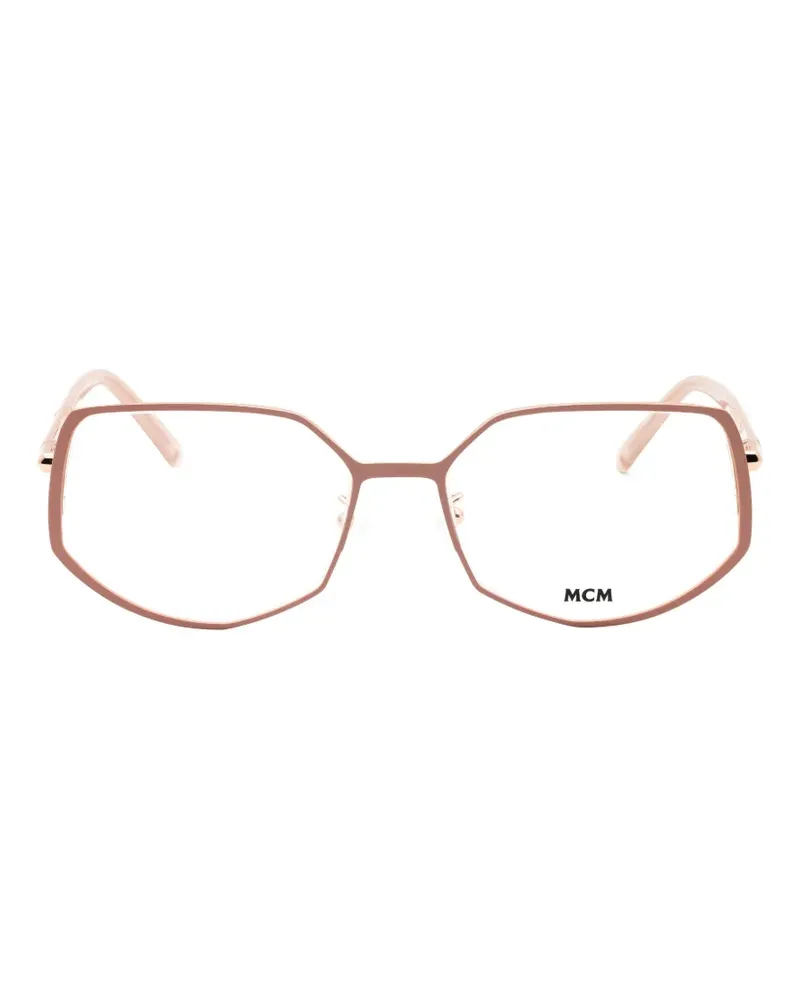 MCM geometric-frame glasses - Rosa Rosa