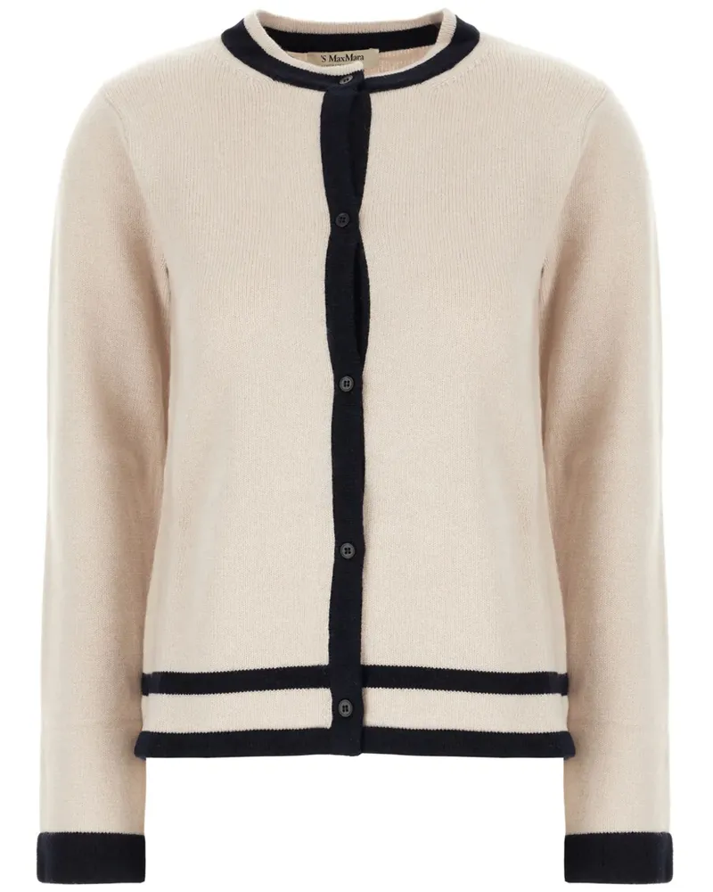 Max Mara Ere Cardigan - Nude Nude