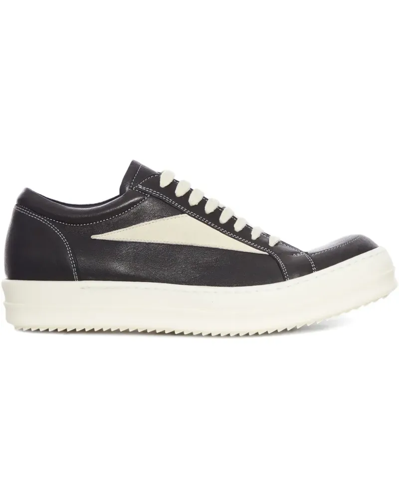 Rick Owens Sneakers mit Kontrasteinsätzen - 911 BLACK MILK 911