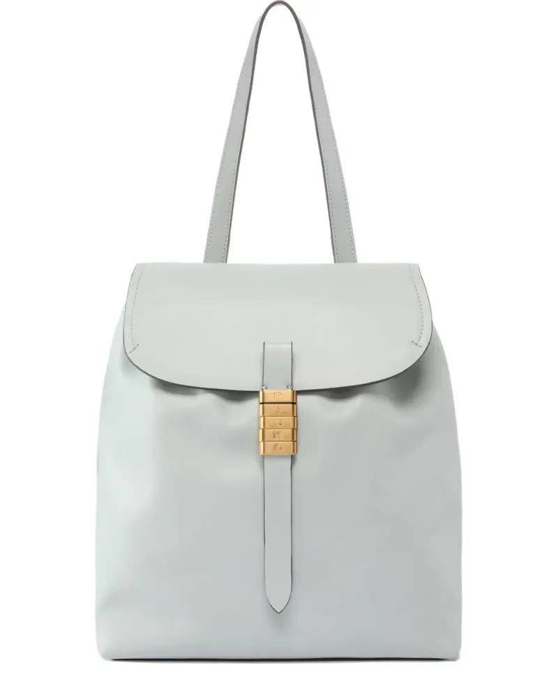 Pinko Rucksack mit Antik-Logo - Grau Grau
