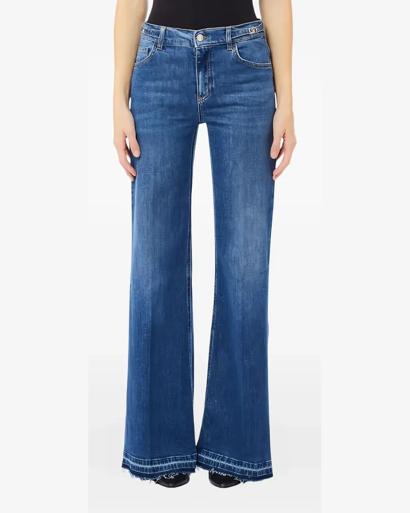 Liu Jo belt-loop jeans - Blau Blau