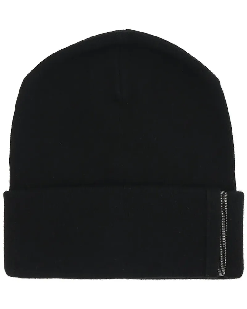 Brunello Cucinelli Verzierte Beanie aus Kaschmir - Schwarz Schwarz