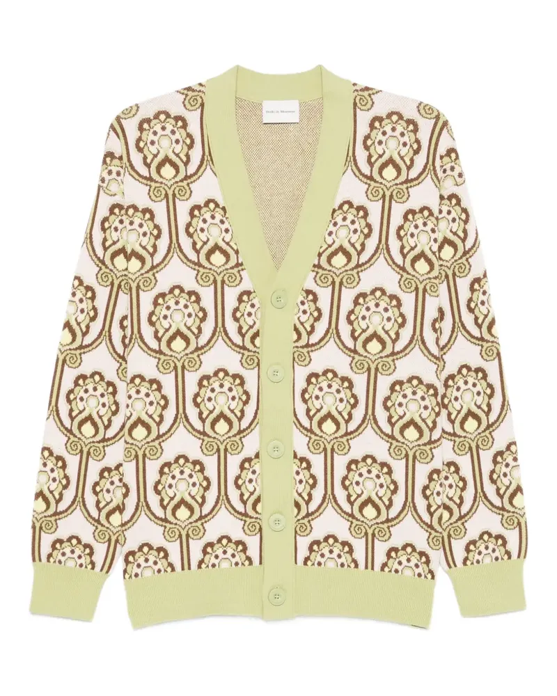 Drôle de Monsieur Tapisserie Florale cardigan - Rosa Rosa