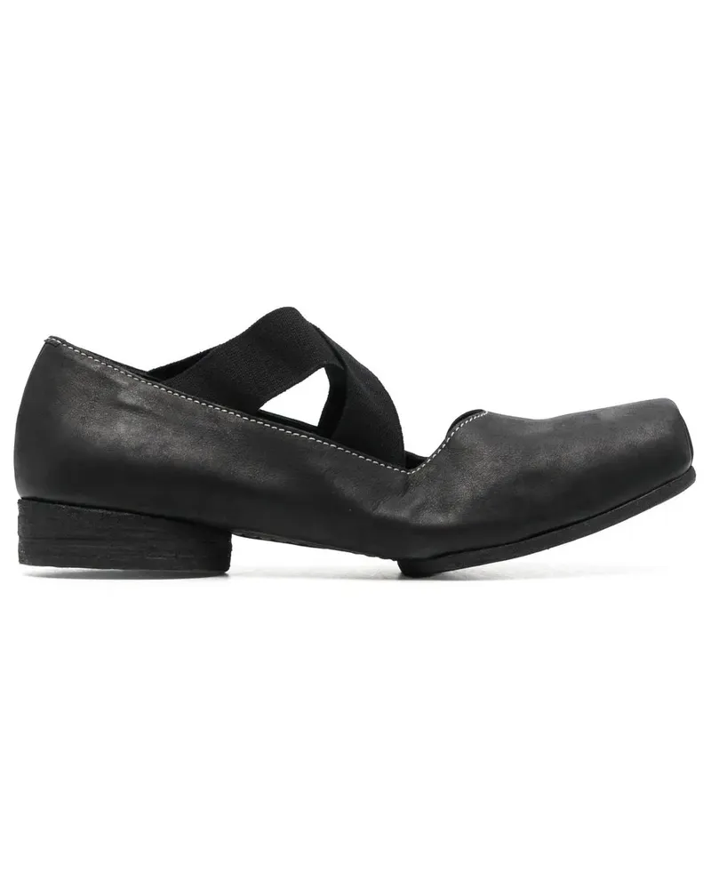 Uma Wang Pumps mit eckiger Kappe - Schwarz Schwarz