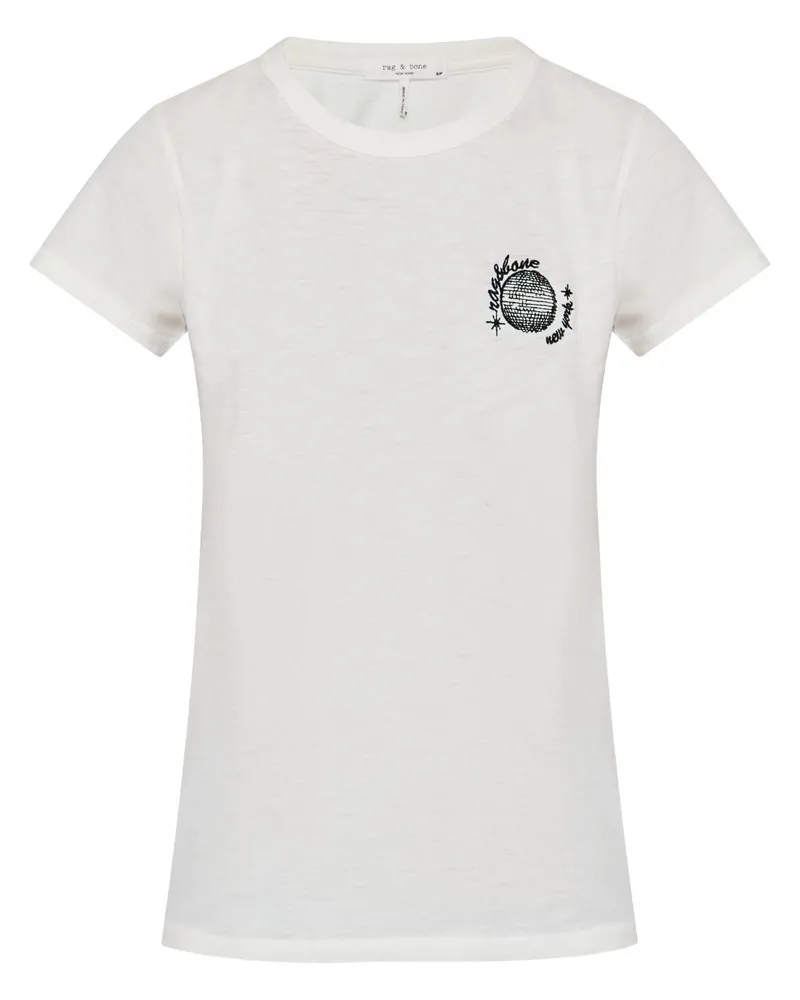 Rag & Bone Multi T-Shirt - Weiß Weiß