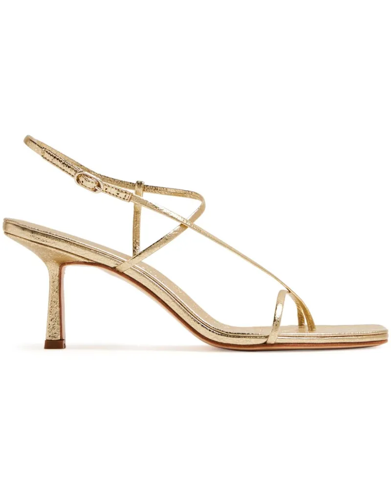 Studio Amelia Cross Front Sandalen 70mm - Gold Gold